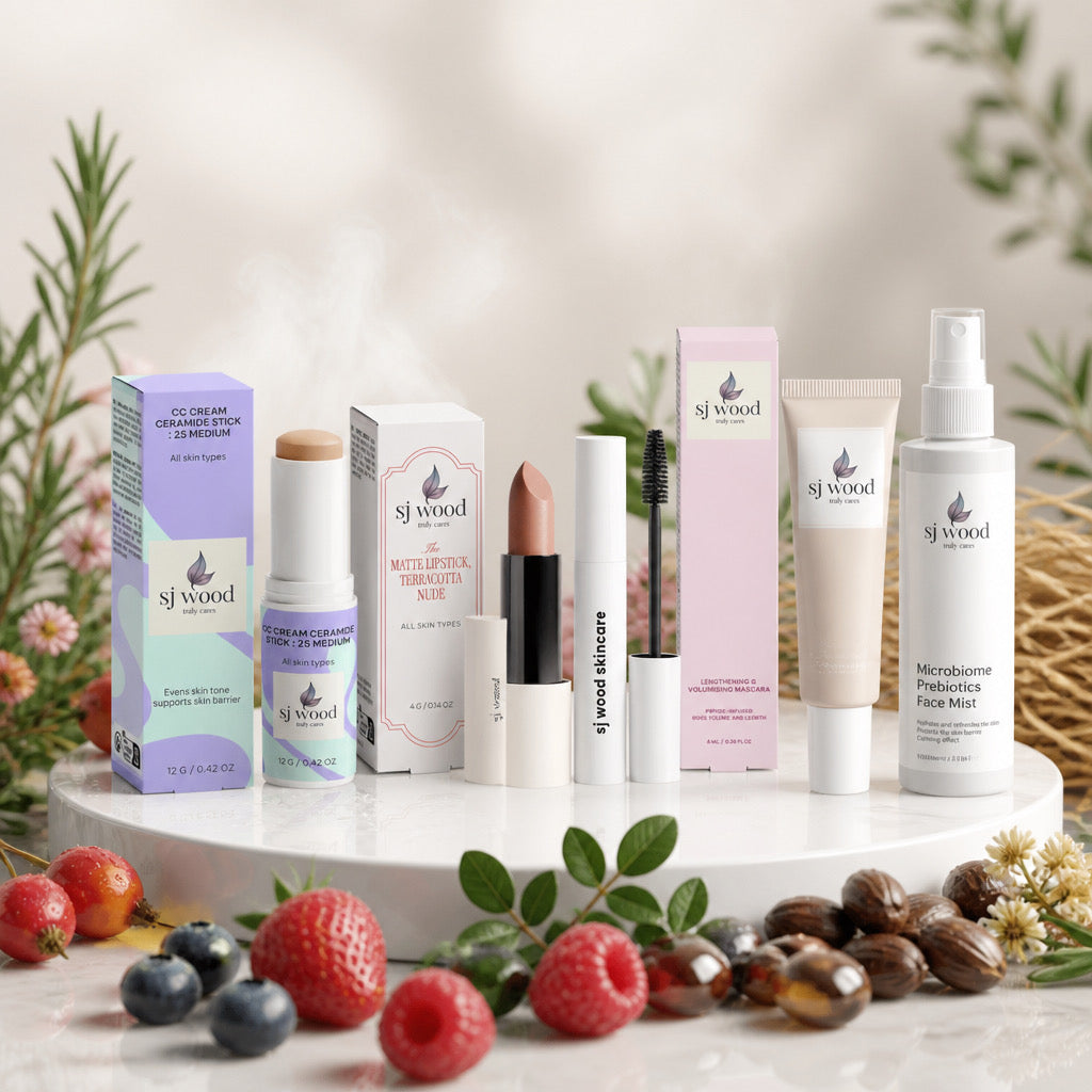 This is the picture of the Beauty Edit Collection products of SJ Wood.