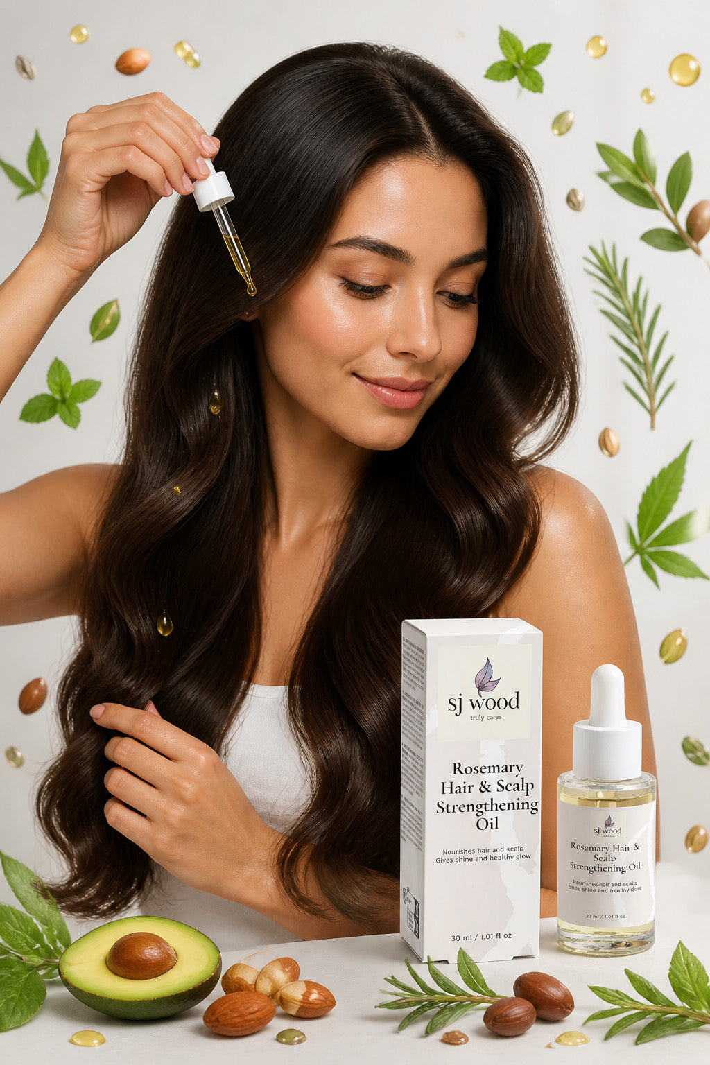 Rosemary Hair & Scalp Strengthening Oil