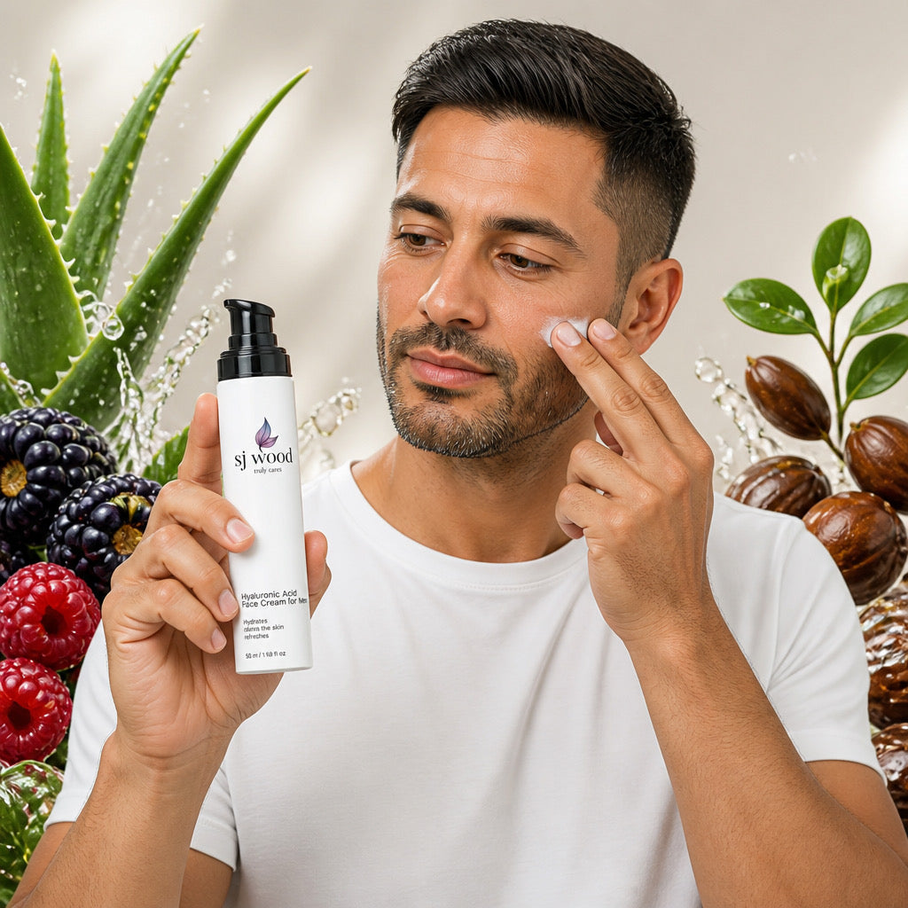 Hyaluronic Acid Face Cream for Men