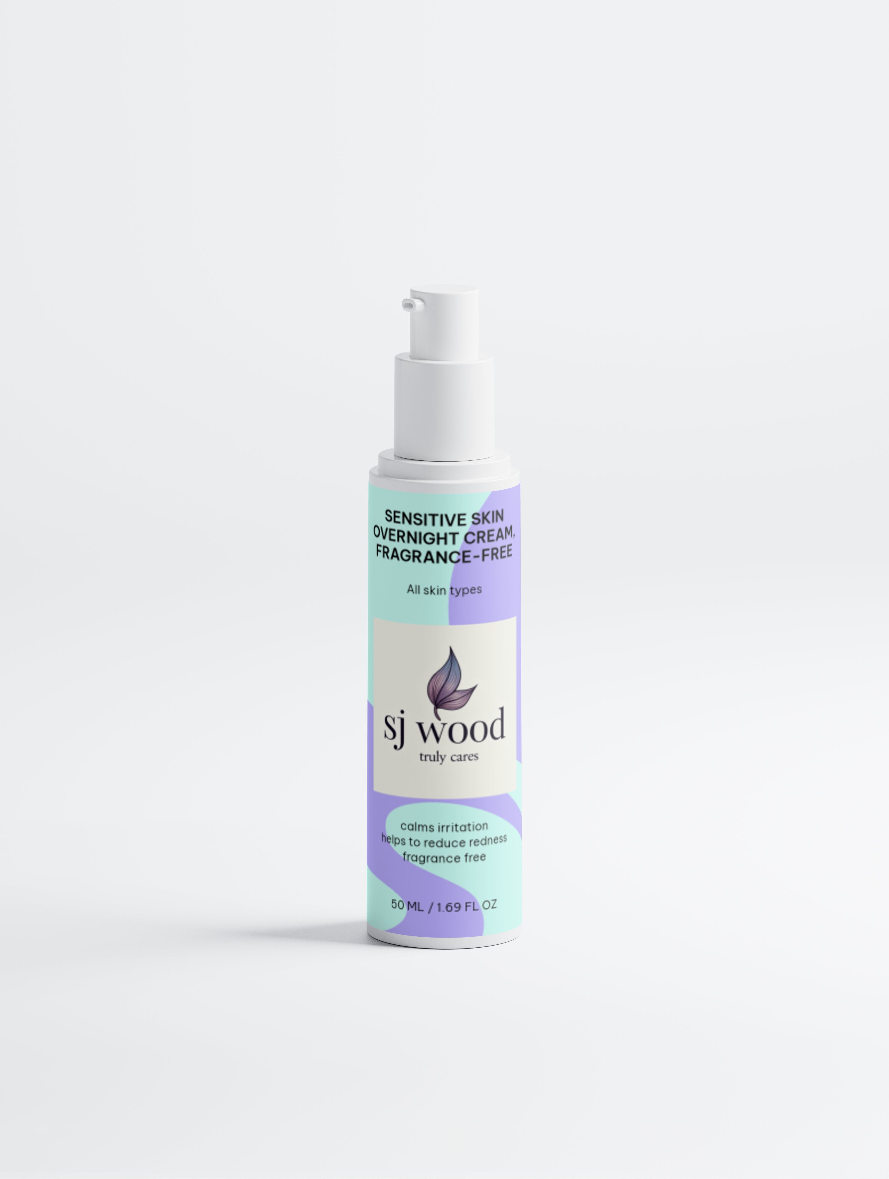 Sensitive Skin Overnight Cream, Fragrance-Free