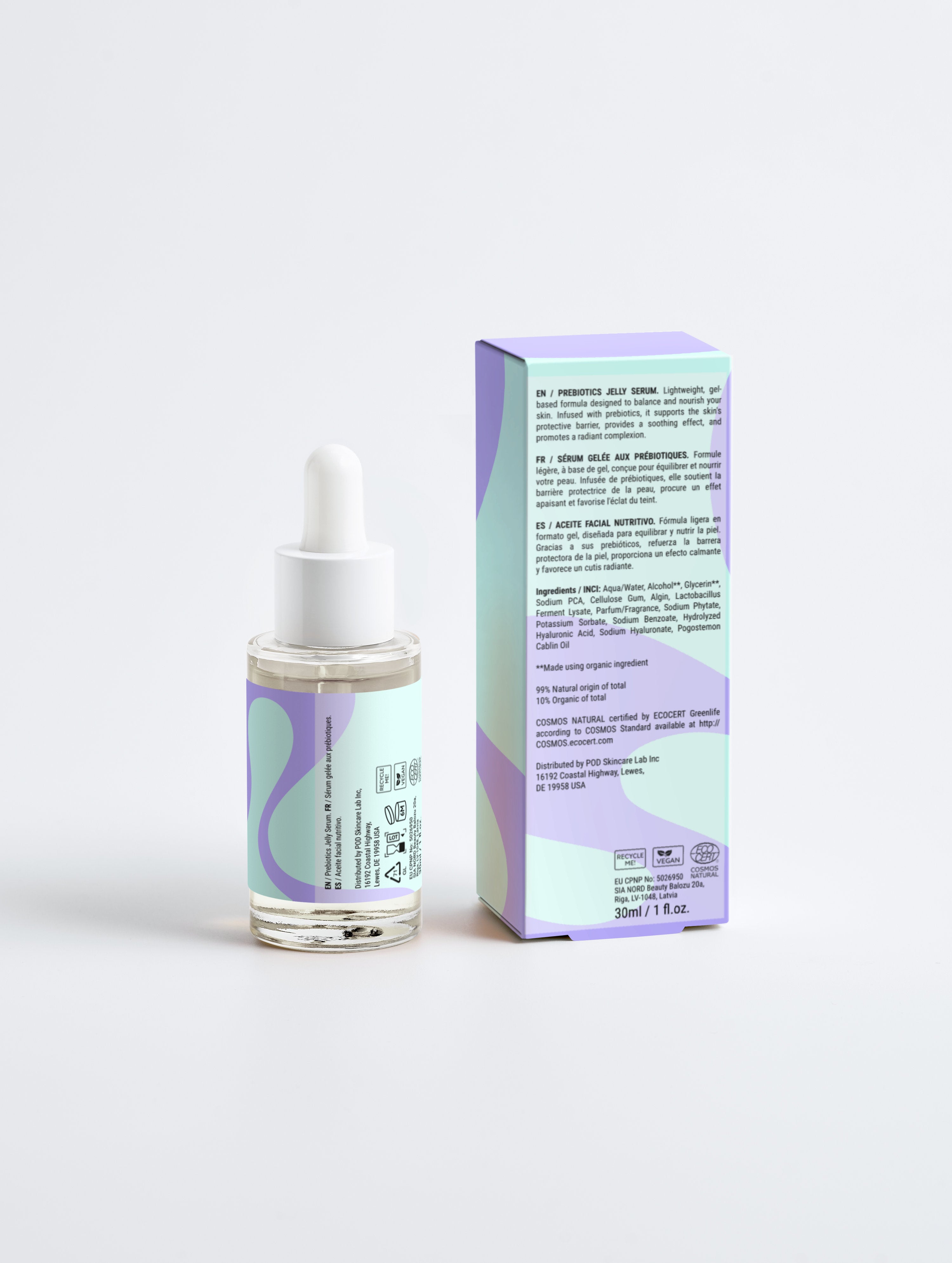 Bioactive Prebiotics Jelly Serum