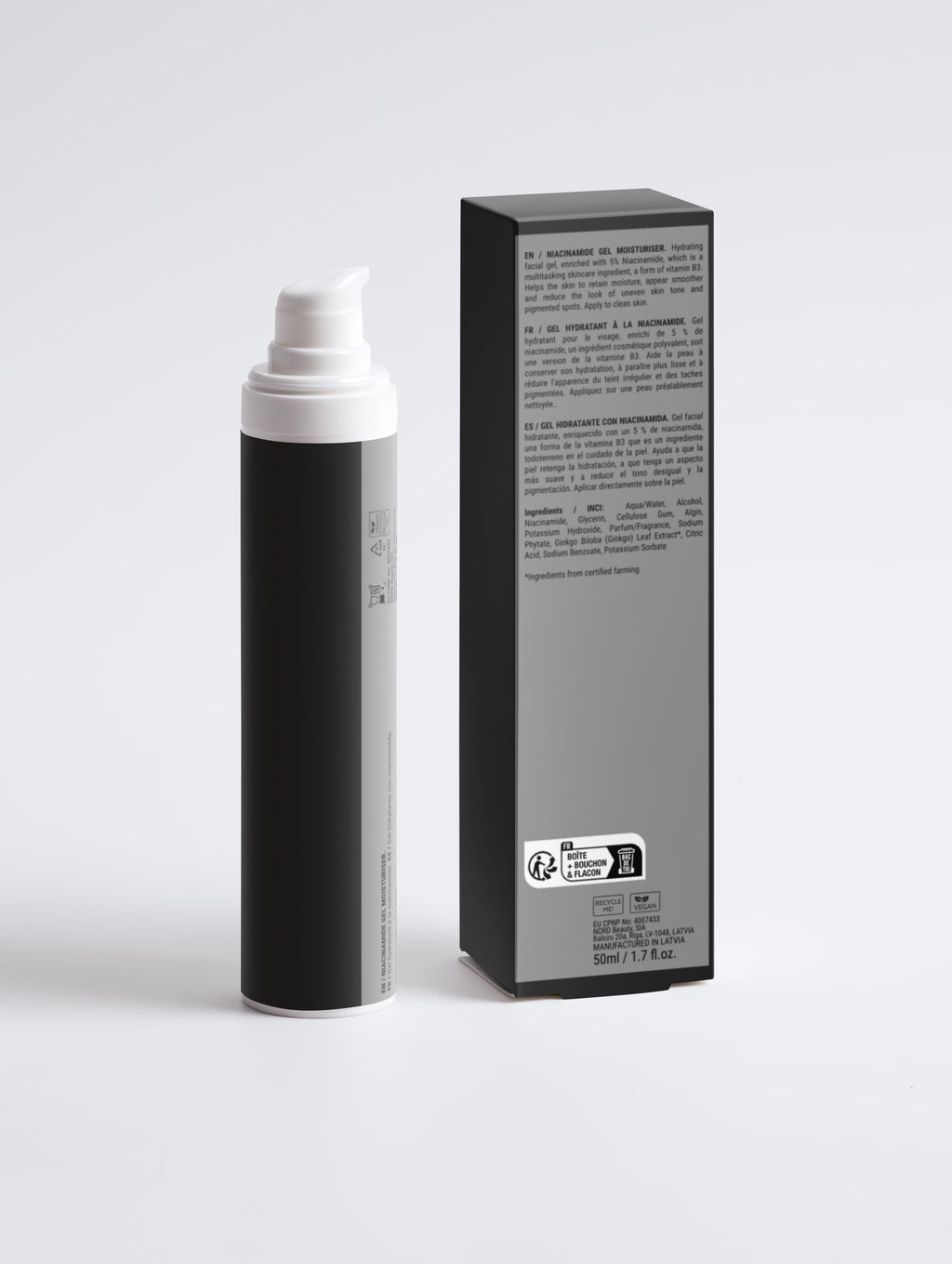 Step 4: Niacinamide Gel Moisturiser