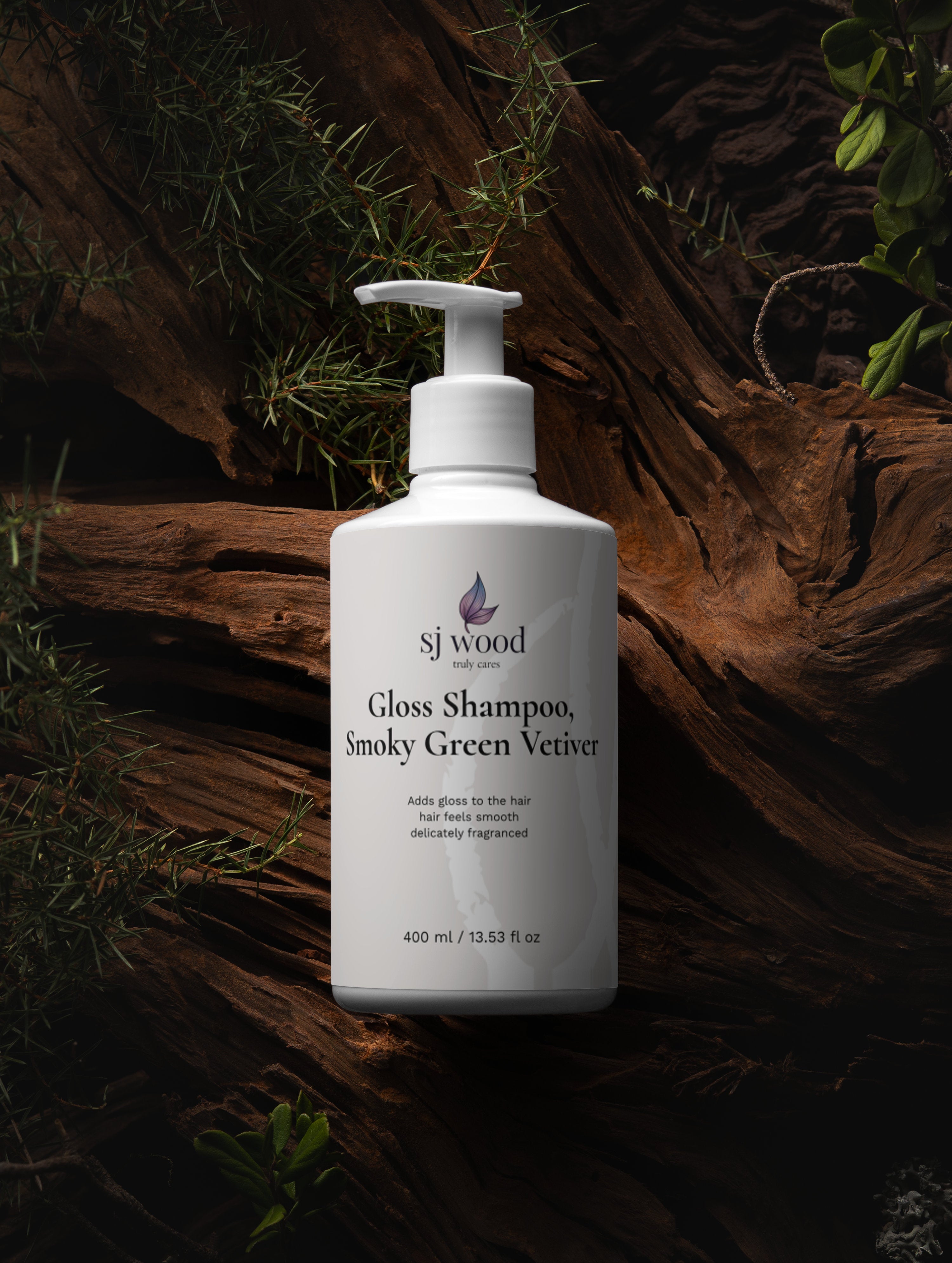 Gloss Shampoo, Smoky Green Vetiver