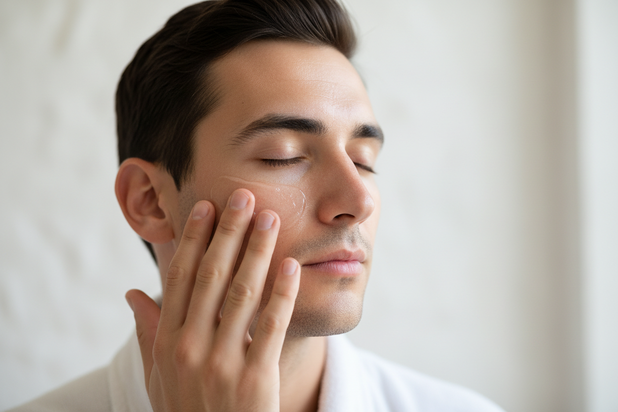 Oil-Free Zinc Face Gel for Men
