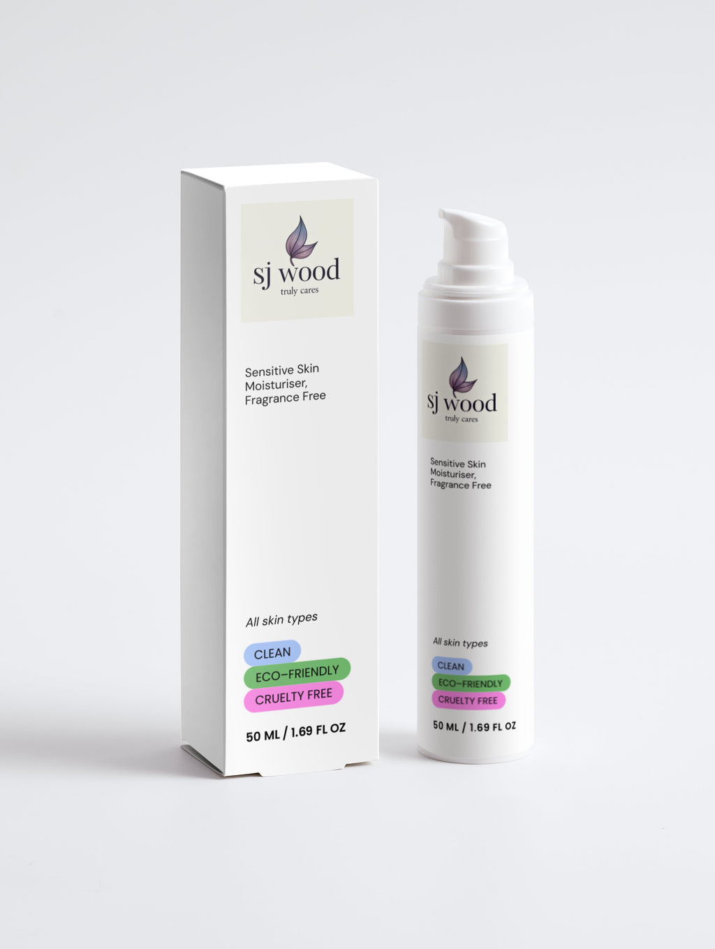 Sensitive Skin Moisturiser, Fragrance Free