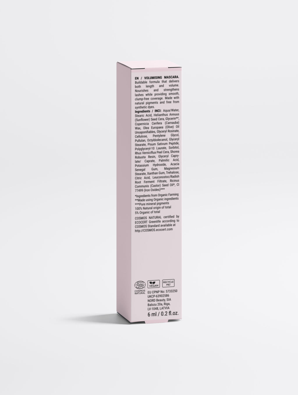 Lengthening & Volumising Mascara